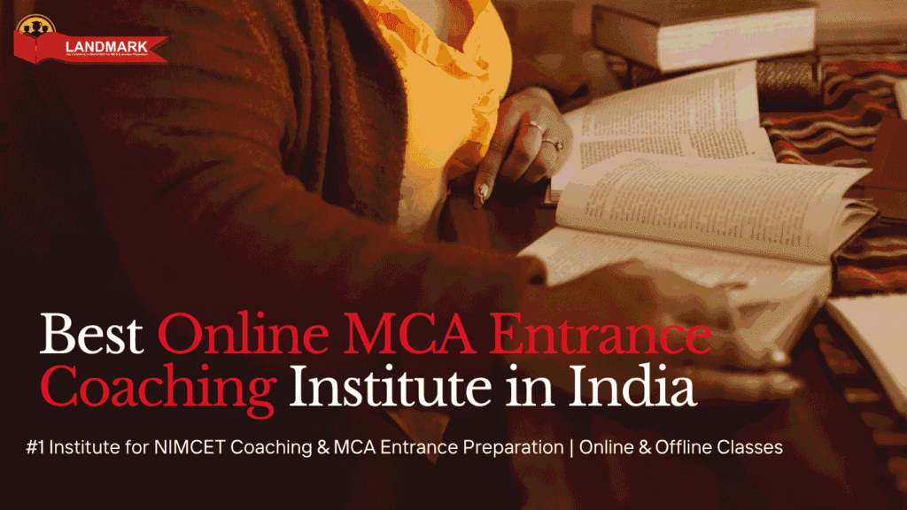 Best Online MCA Entrance Coaching Institute in India